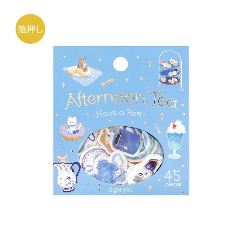 Flake stickers - Afternoon Tea Party - Have a Rest