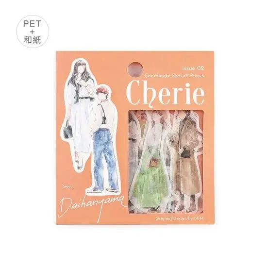 Flake stickers Coordinate - Cherie - Daikanyama
