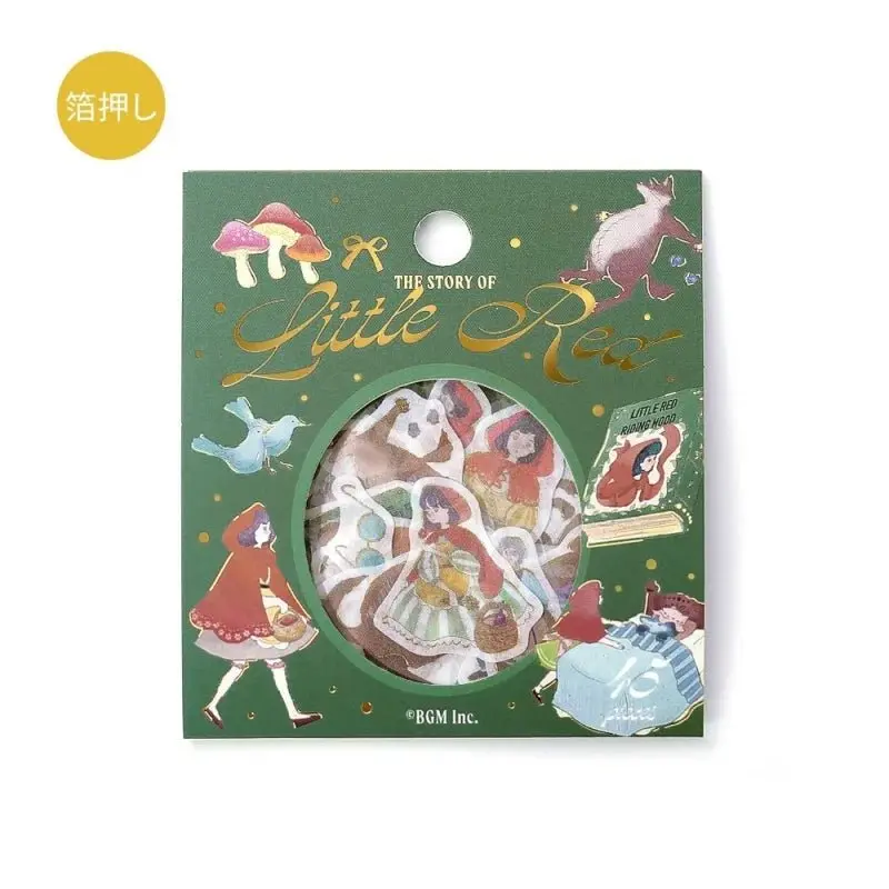Flake stickers - Fairy Tale - Red Riding Hood