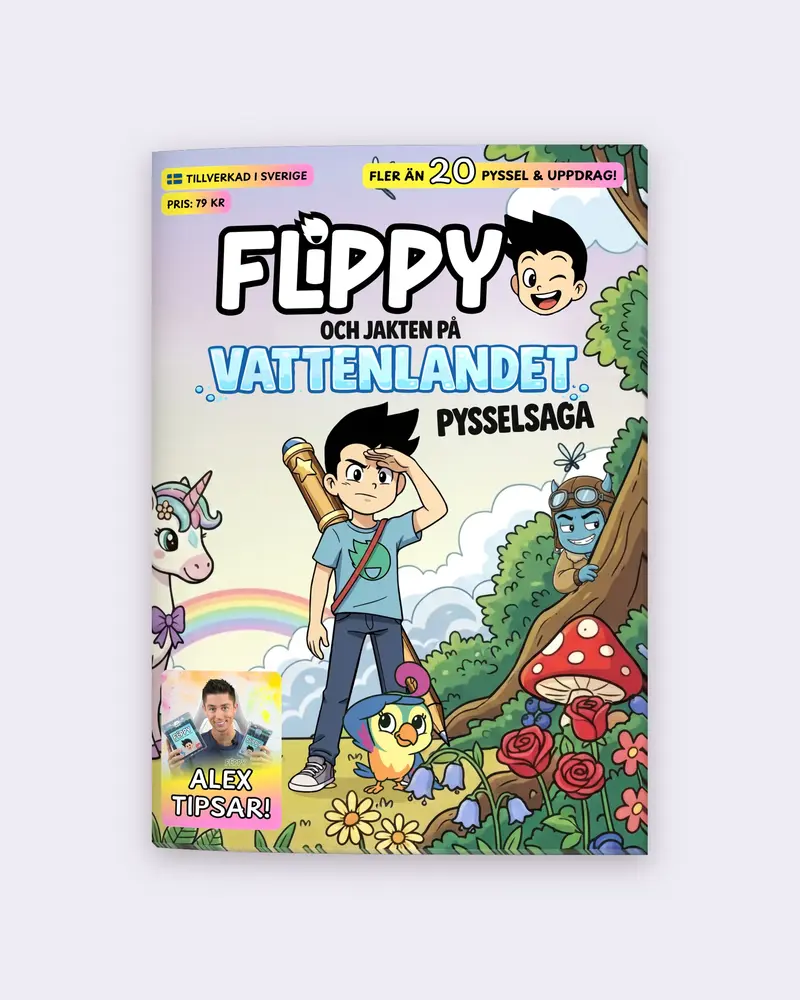 Flippy och jakten på Vattenlandet | Pysselsaga