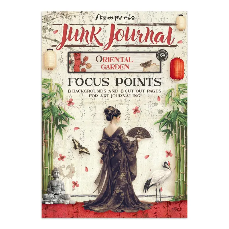Focus points - Junk Journal - Oriental garden