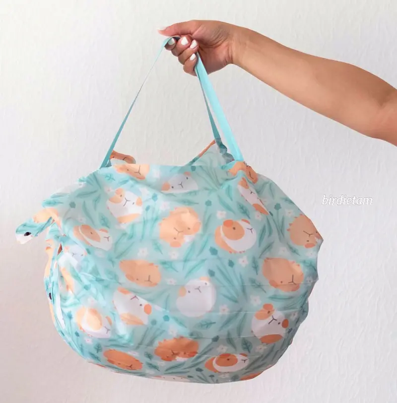 Foldable Bag - Green Meadow