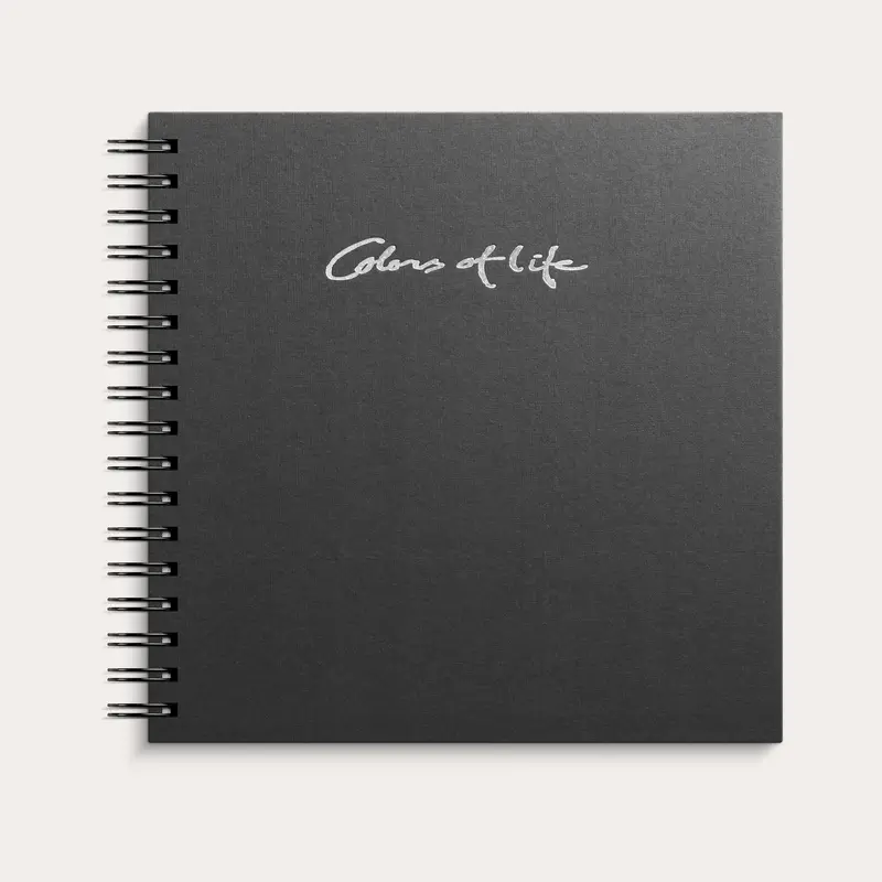 Fotoalbum Colors of life svart 240x230 mm