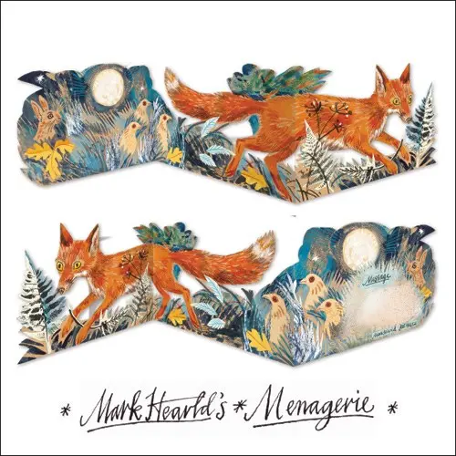 Fox, Die-Cut 3D-kort
