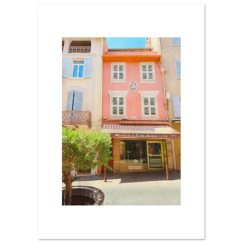 French visit - Art print #1