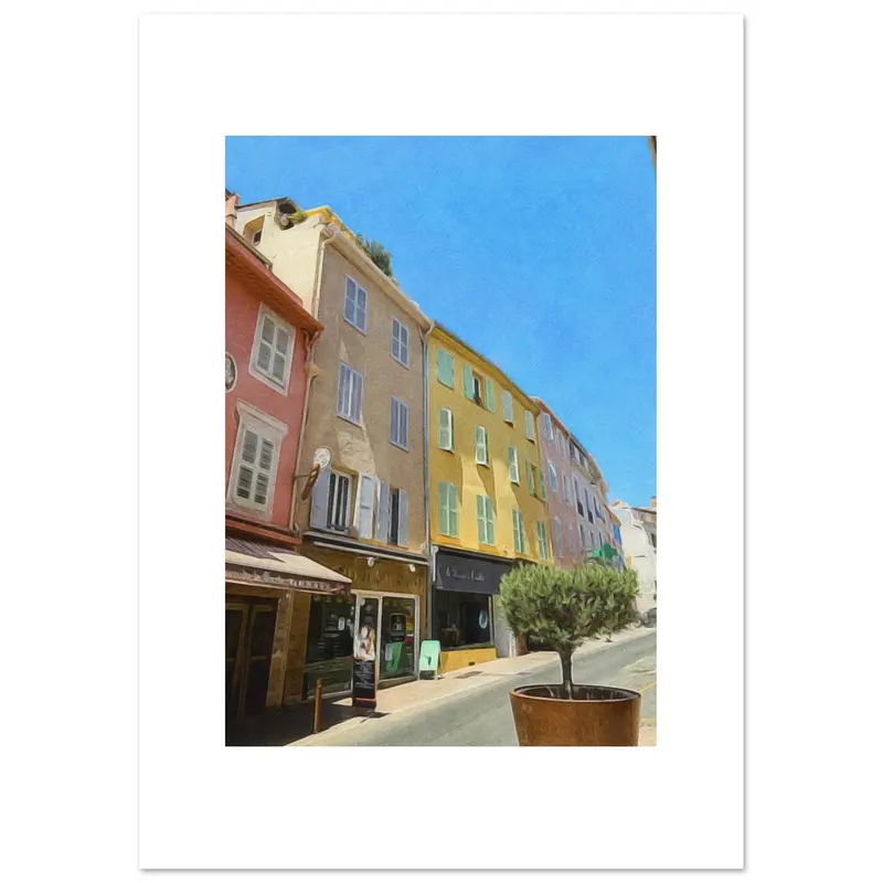French visit - Art print #2
