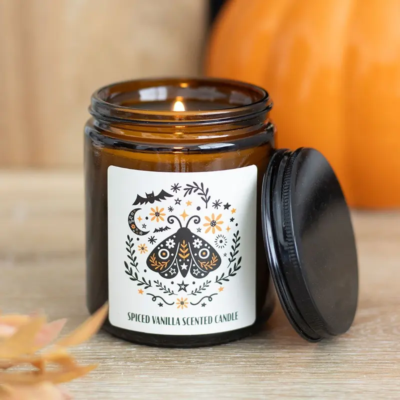 Frightful Folk Moth Spiced Vanilla Apothecary Candle