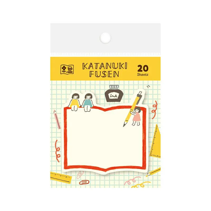 Furukawa Shiko Die Cut Sticky Notes - Helpful Little People - Watashi Biyori