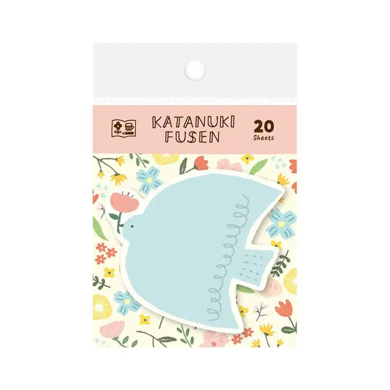 Furukawa Shiko Die Cut Sticky Notes - Little Bird - Watashi Biyori