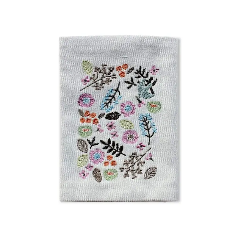 Furukawa Shiko Embroidered Book Cover A6 - Kotori Biyori - Hontowatashi