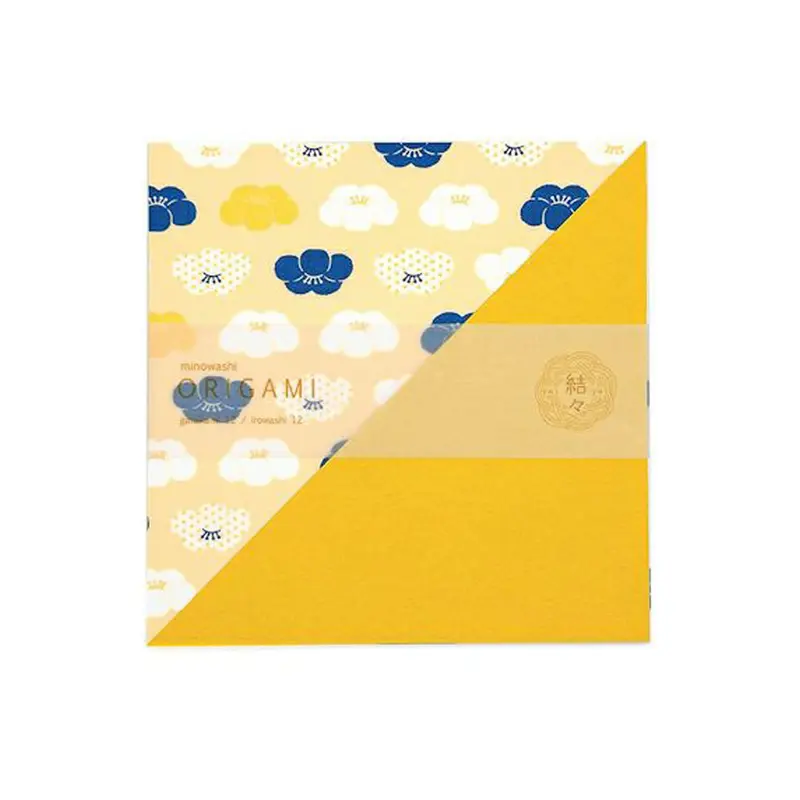 Furukawa Shiko Yuiyui Mino Washi Origami Paper Set - Plum