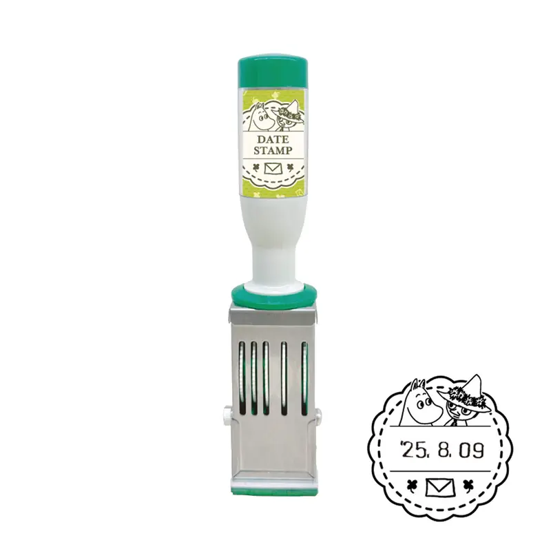 Futaba Moomin 80th Anniversary Date Stamp Friends