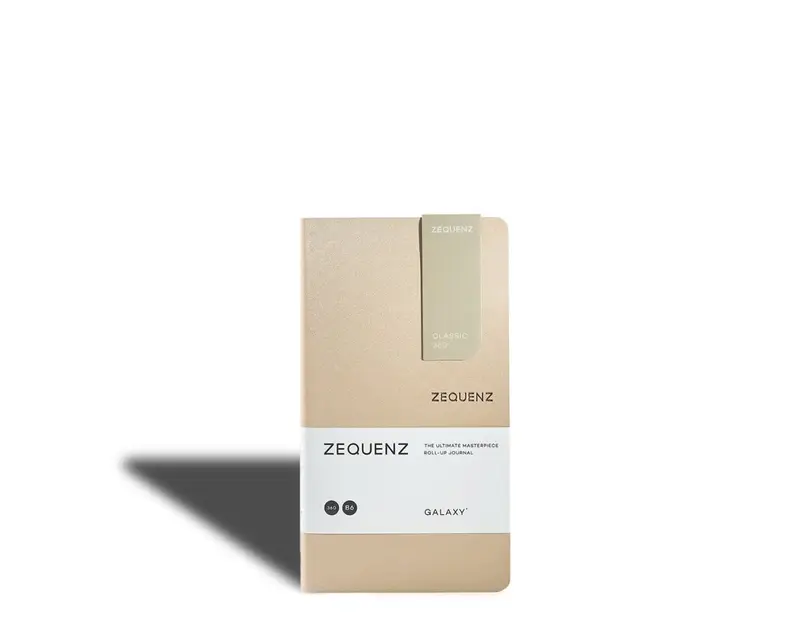 Galaxy - Rutad anteckningsbok - B6 Slim - Star Dust