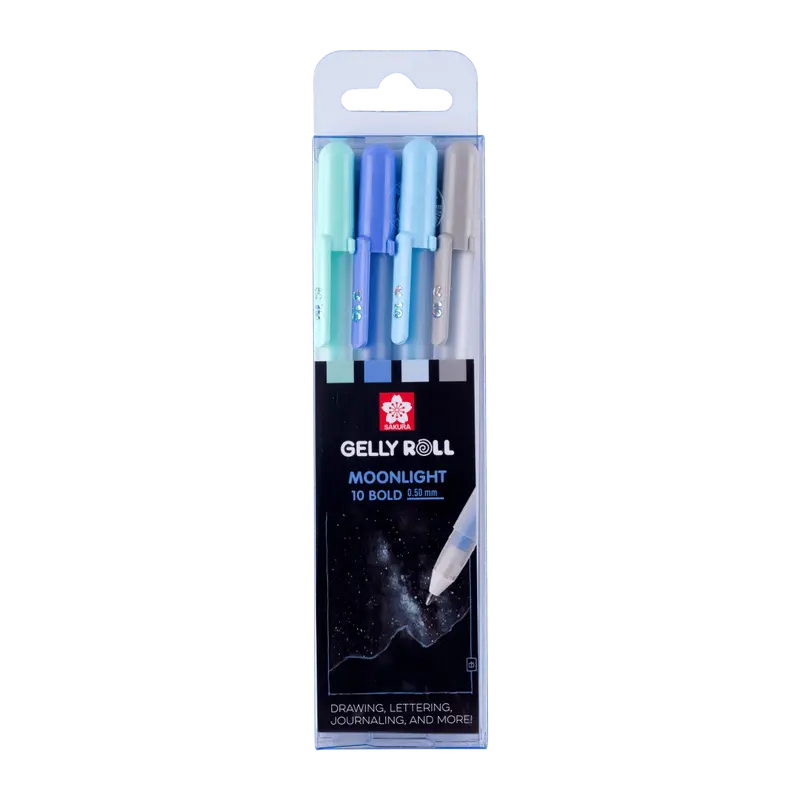 Gelly roll Moonlight Bold 4-pack - Aurora