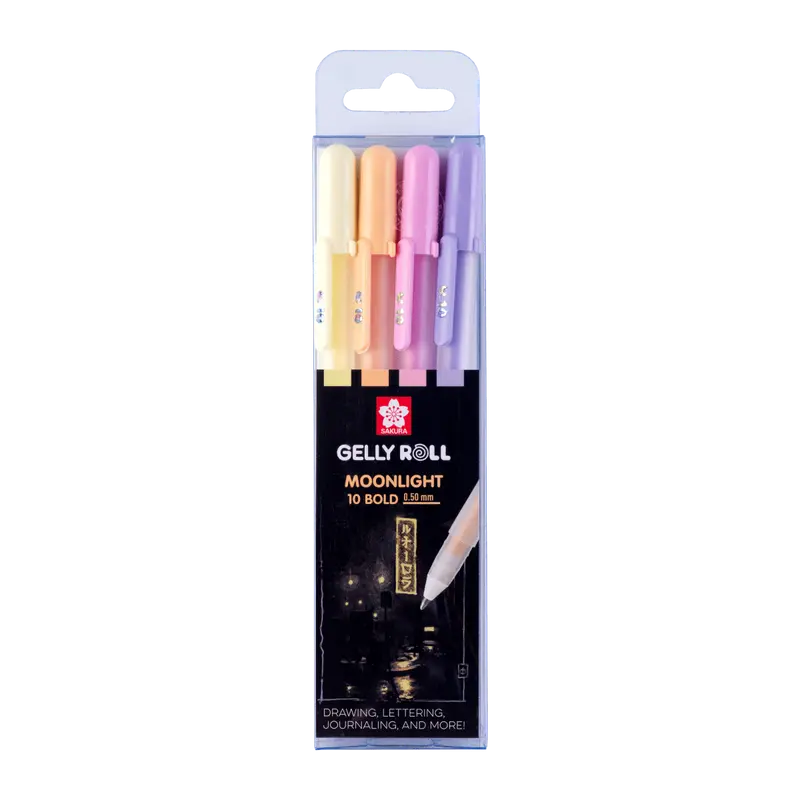 Gelly roll Moonlight Bold 4-pack - Sunrise