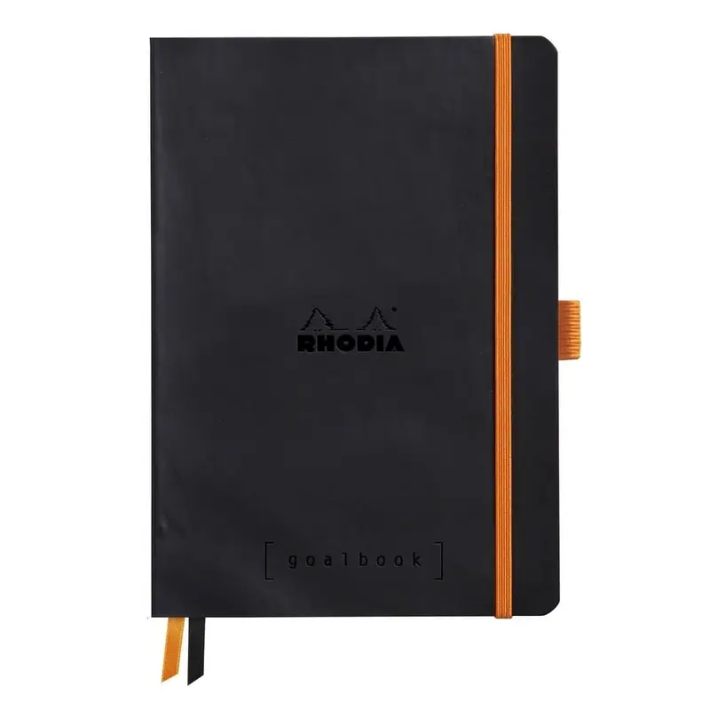 GoalBook Dotted notebook A5 - Black