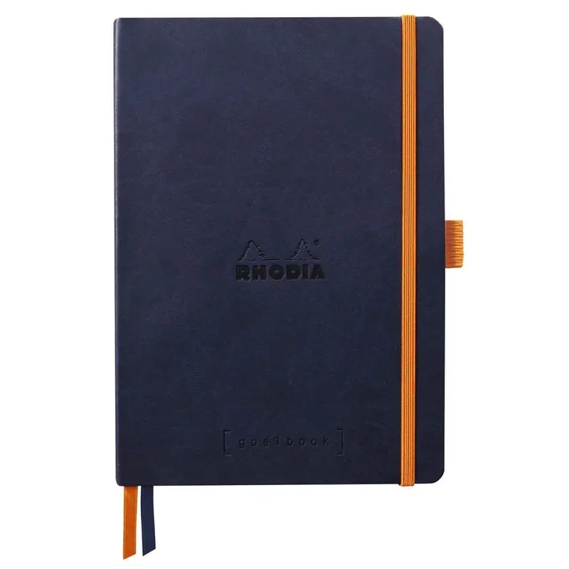 GoalBook Dotted notebook A5 - Midnight