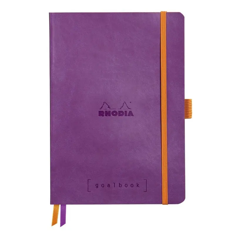 GoalBook Dotted notebook A5 - Purple