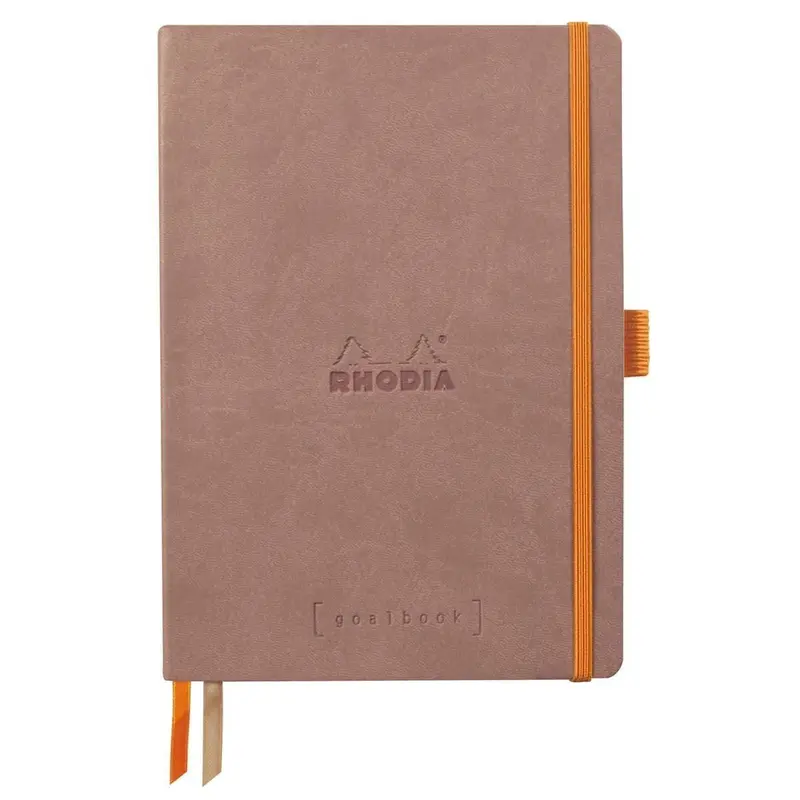 GoalBook Dotted notebook A5 - Rosewood