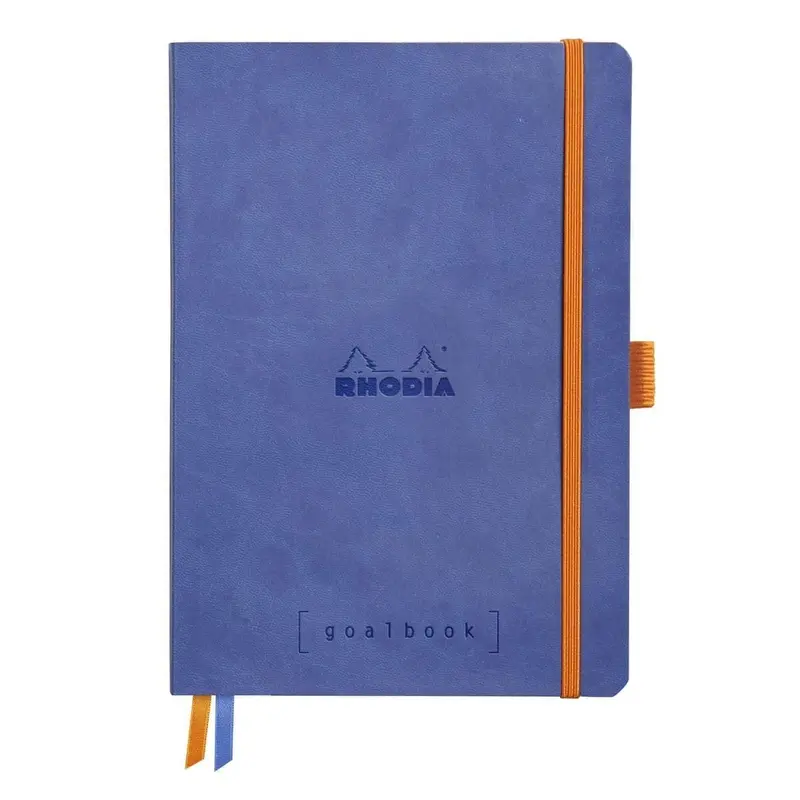 GoalBook Dotted notebook A5 - Sapphire blue
