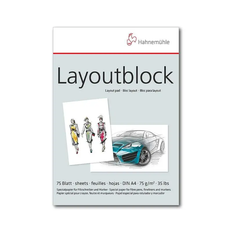 Hahnemühle layoutblock (A2)