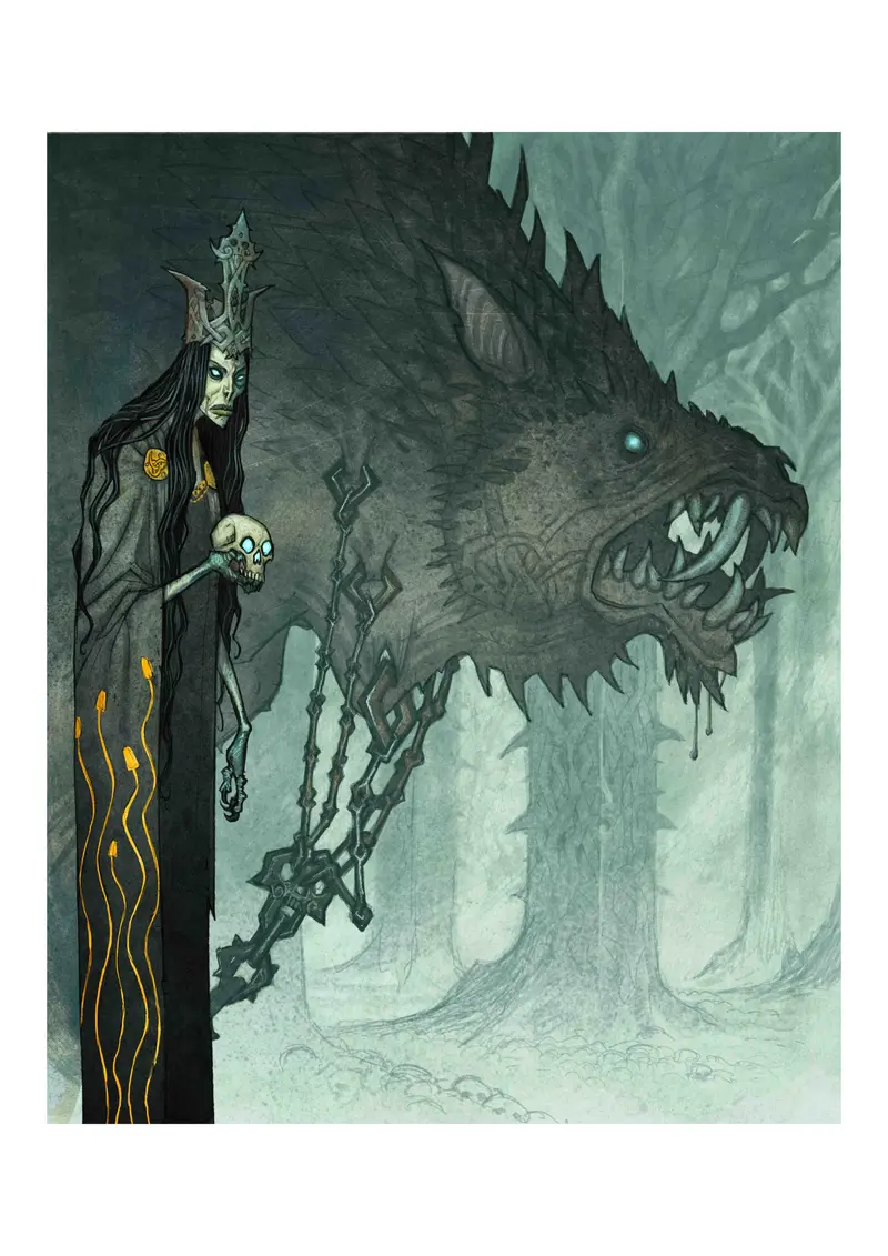 HEL - SIGNED ART PRINT