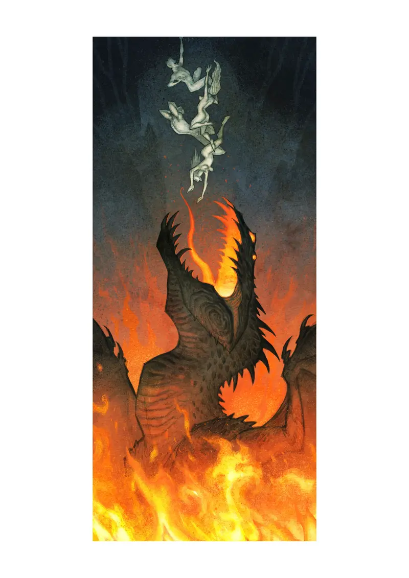 HELLMOUTH - SIGNED ART PRINT