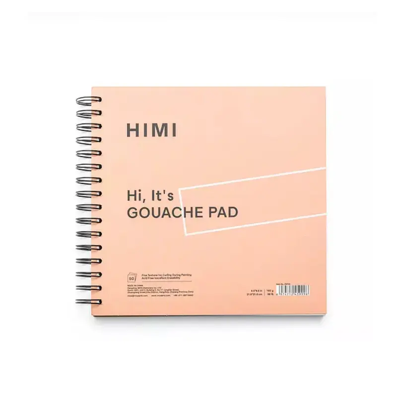 Himi Gouacheblock, rosa (21,5 x 21,5 cm)