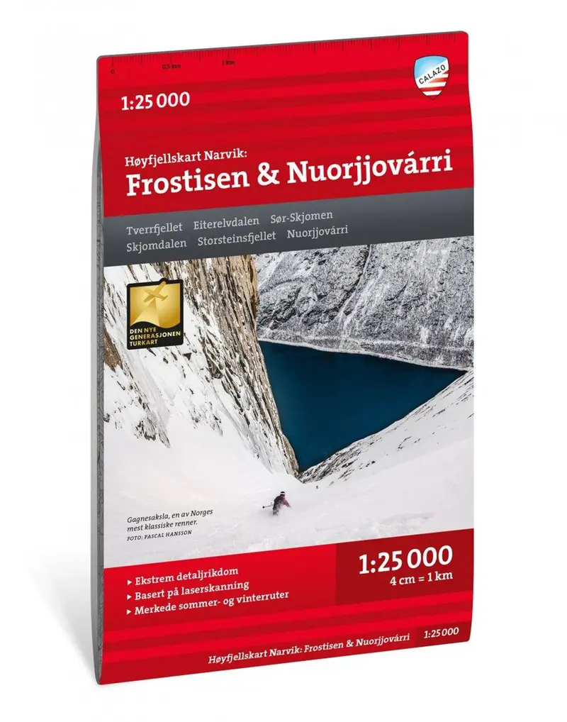 Høyfjellskart Narvik