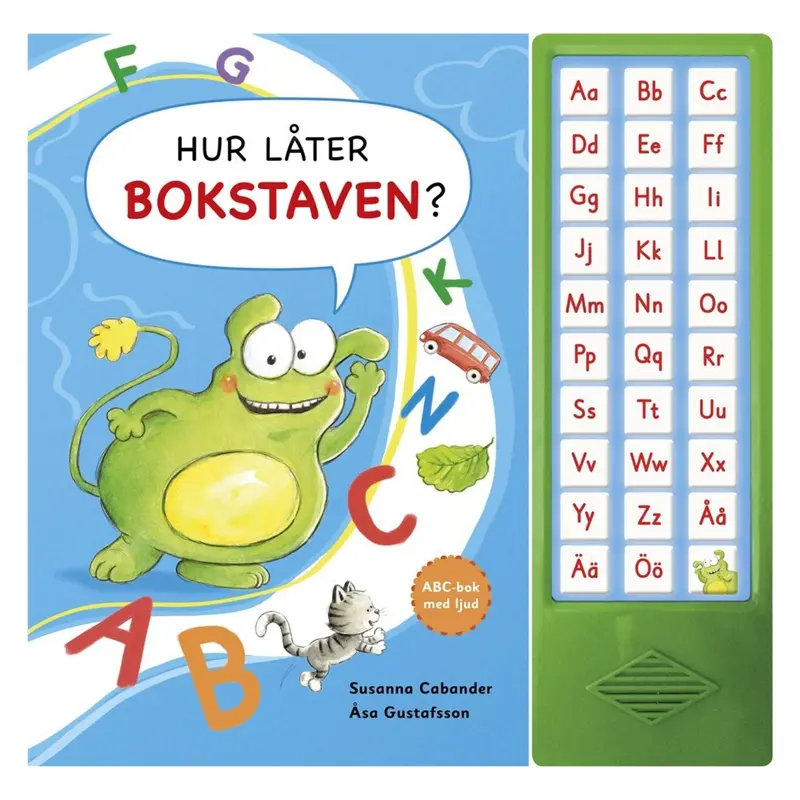 Hur låter bokstaven? - ABC-bok med ljud
