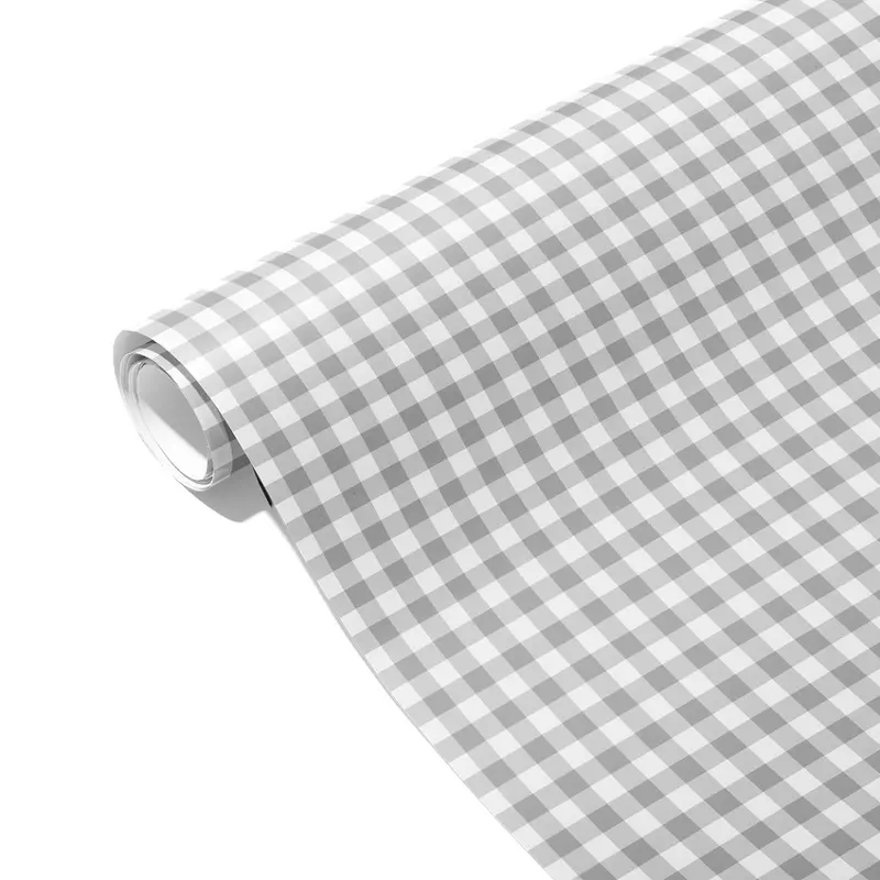 Hyllpapper gråvit
