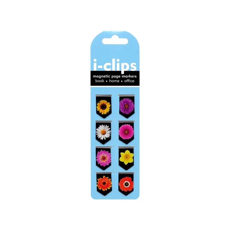 i-clips Magnetiska bokmärken - Flower