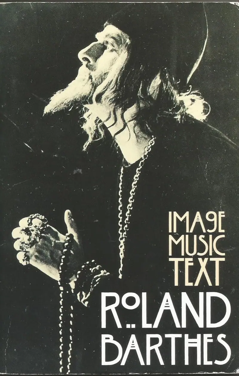 Image Music Text by Roland Barthes