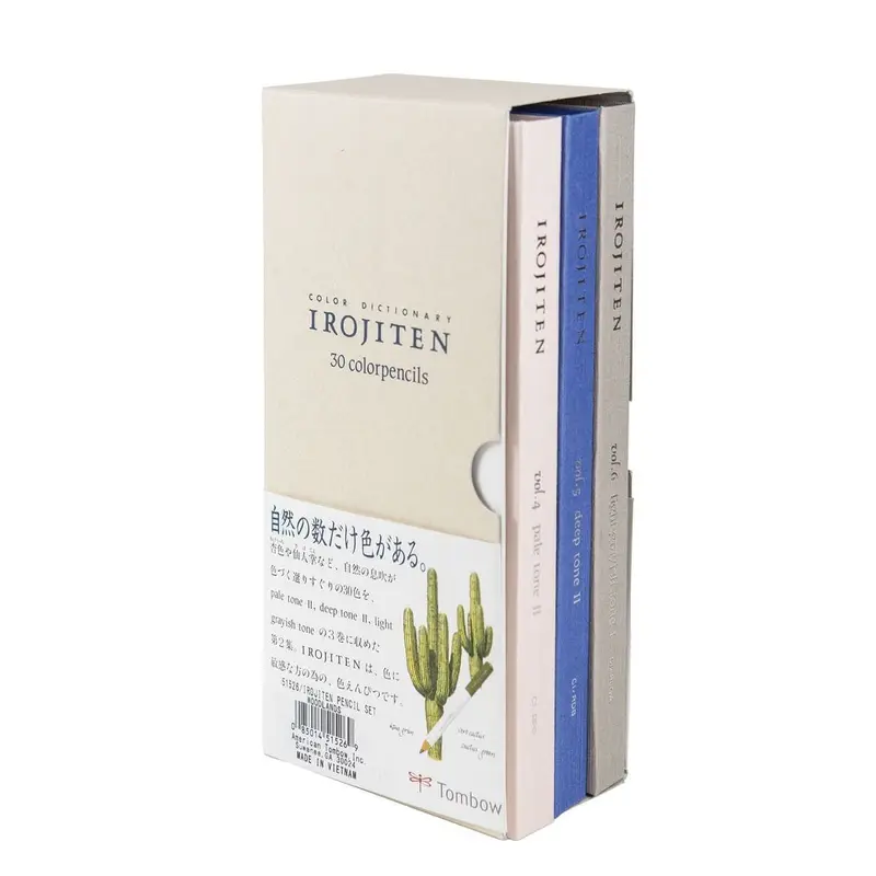 Irojiten Färgpennor Färgset - Woodlands Vol. 4-6