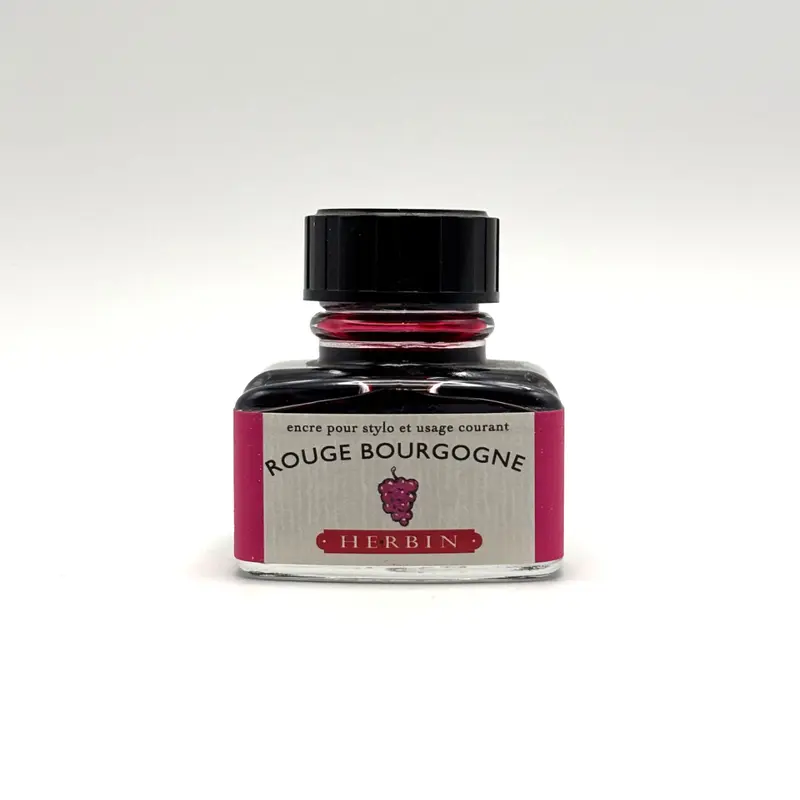 J.Herbin ink Rouge Bourgogne (30 ml)