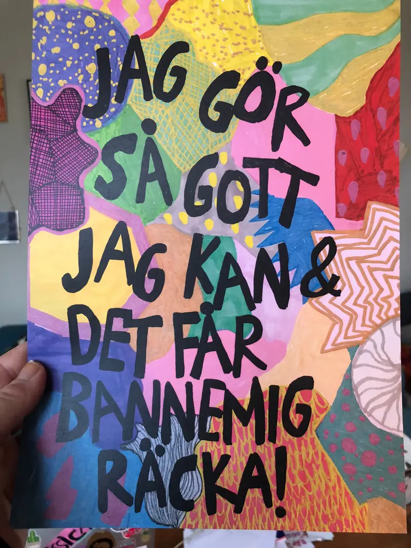 Jag gör så gott jag kan – Version 1