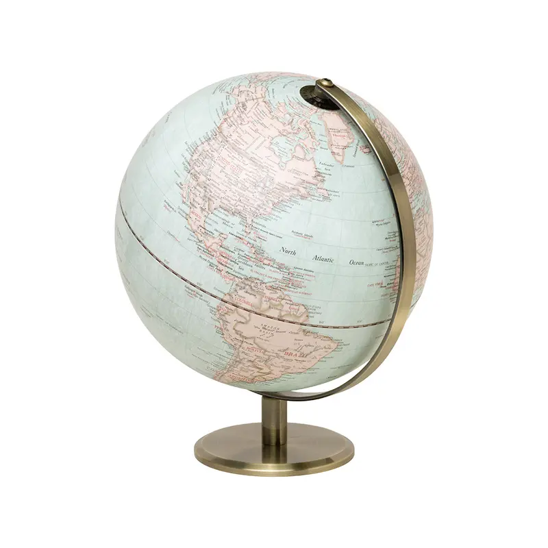 Jordglob Lampa Vintage 25cm