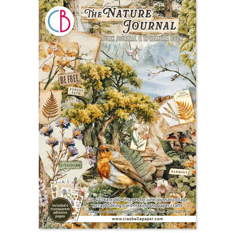 Junk Journal & Ephemera book - The Nature Journal