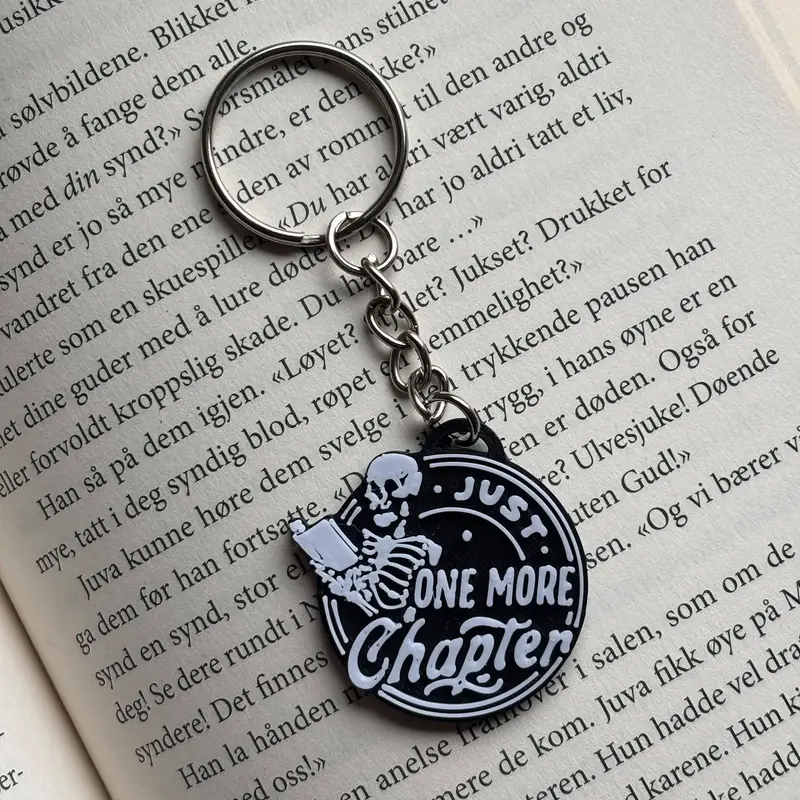 Just One More Chapter - Keyring