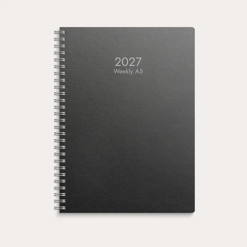 Kalender 2027 Weekly A5 Eco Line