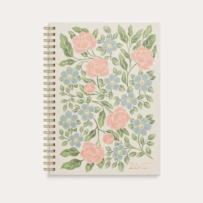 Kalender 26/27 Senator A5 Story Blomma