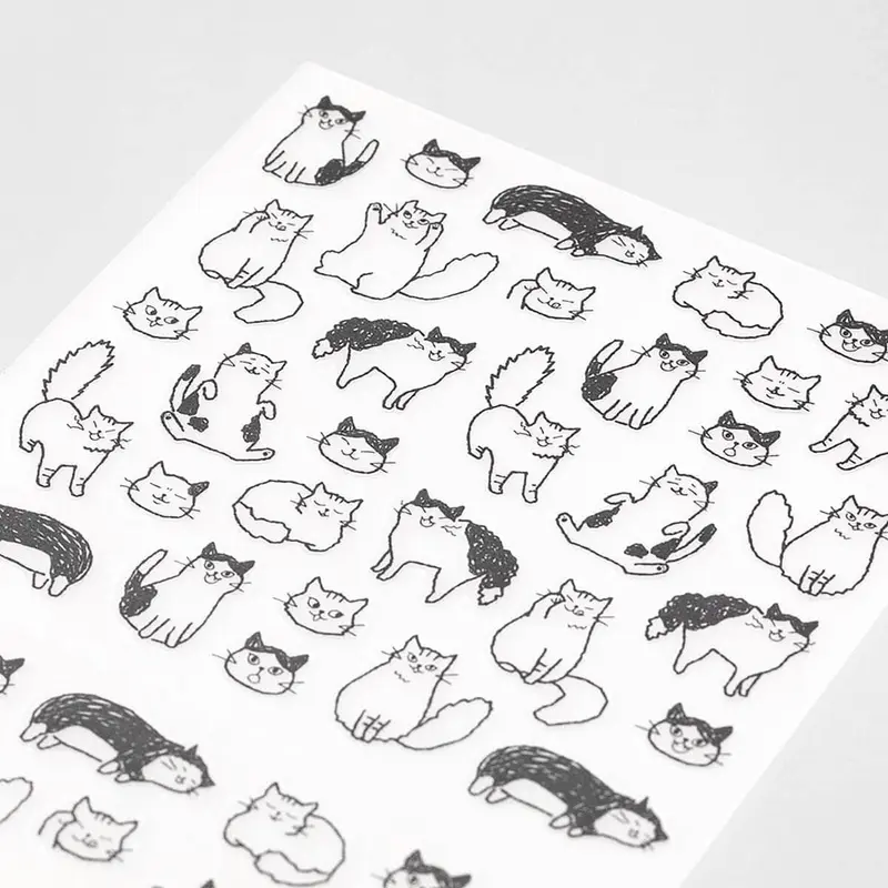 Kalenderstickers Djurtema - Cats