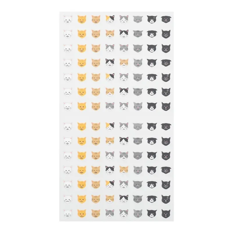 Kalenderstickers Midori Trackers - Feelings Cat