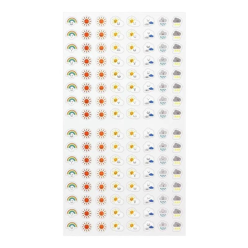Kalenderstickers Midori Trackers - Weather