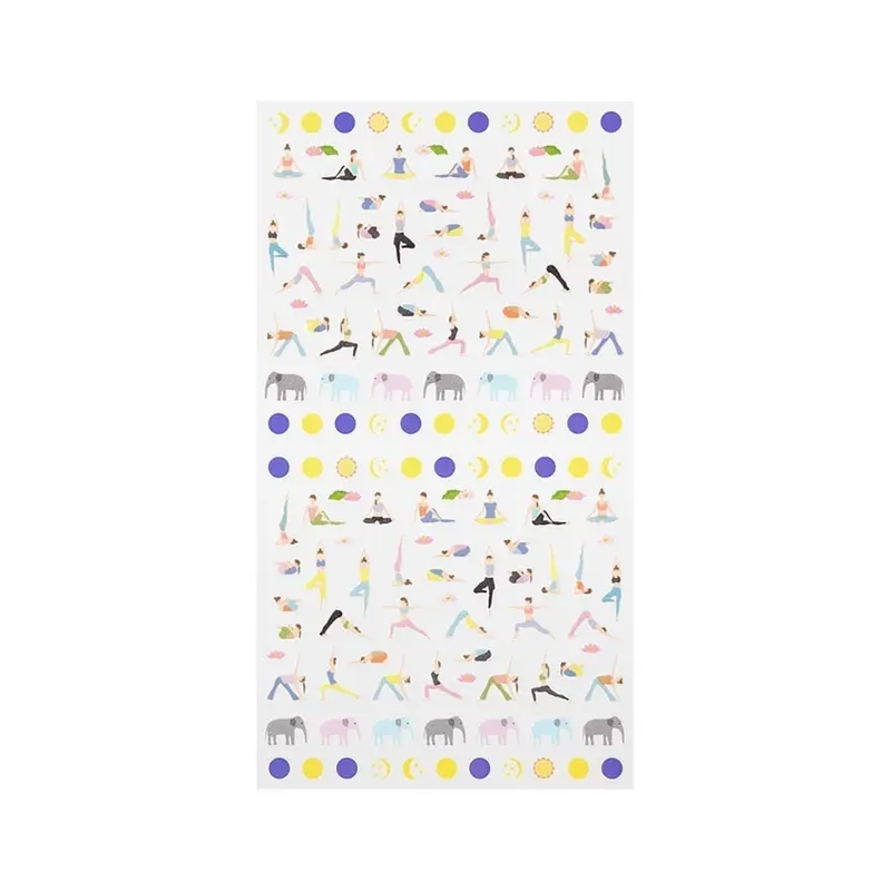 Kalenderstickers Midori Trackers - Yoga