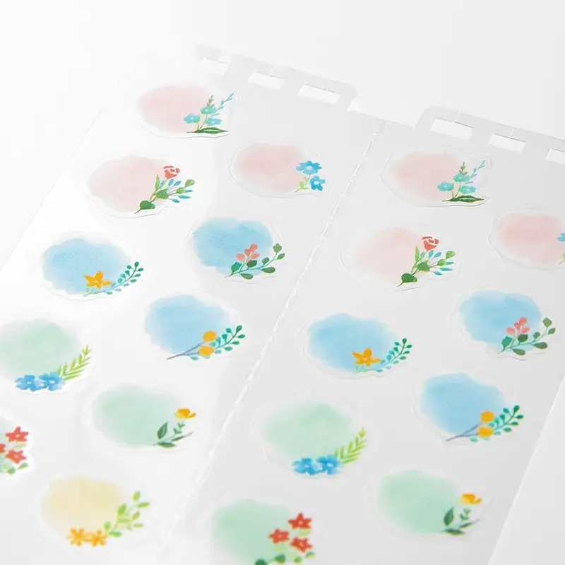 Kalenderstickers Moln - Flower L