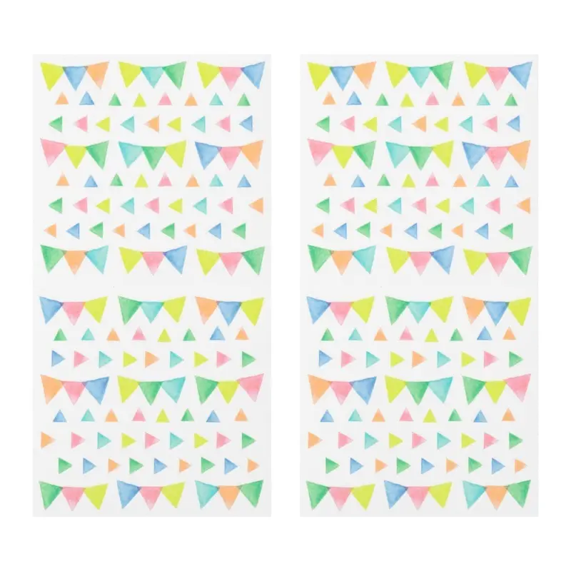 Kalenderstickers Washi stickers Dekoration - Flag