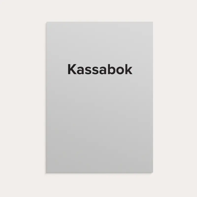 Kassabok A5