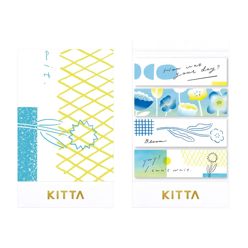 King Jim HITOTOKI KITTA Basic Washi Tape - Message 2