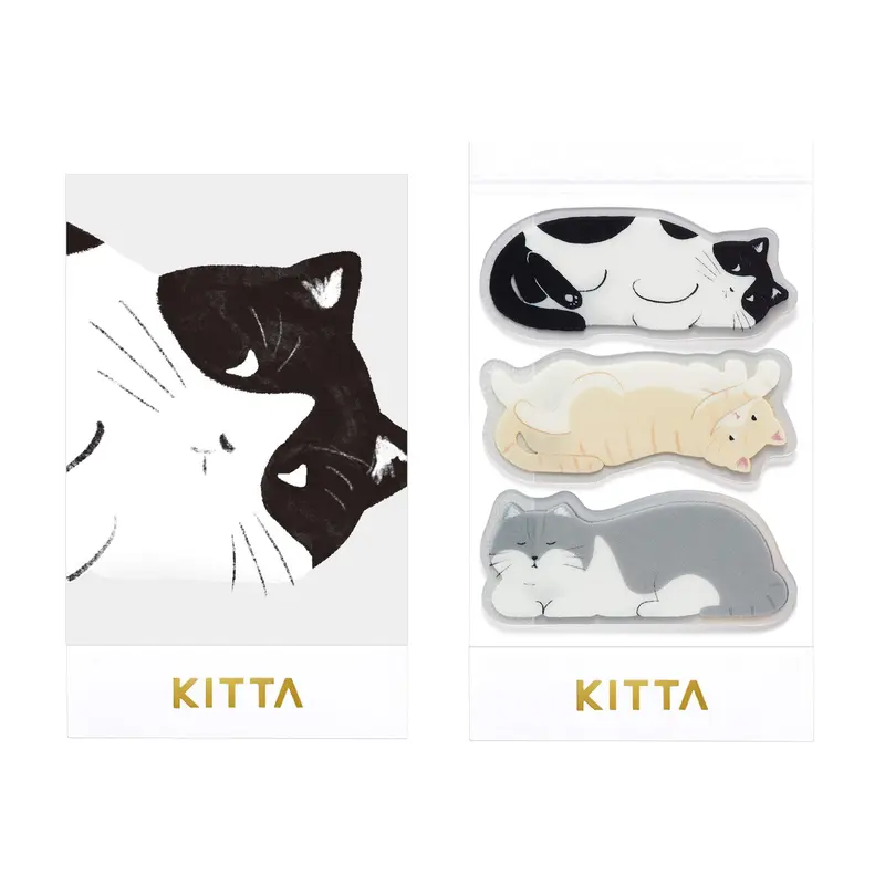 King Jim HITOTOKI KITTA Clear Tape - Cat